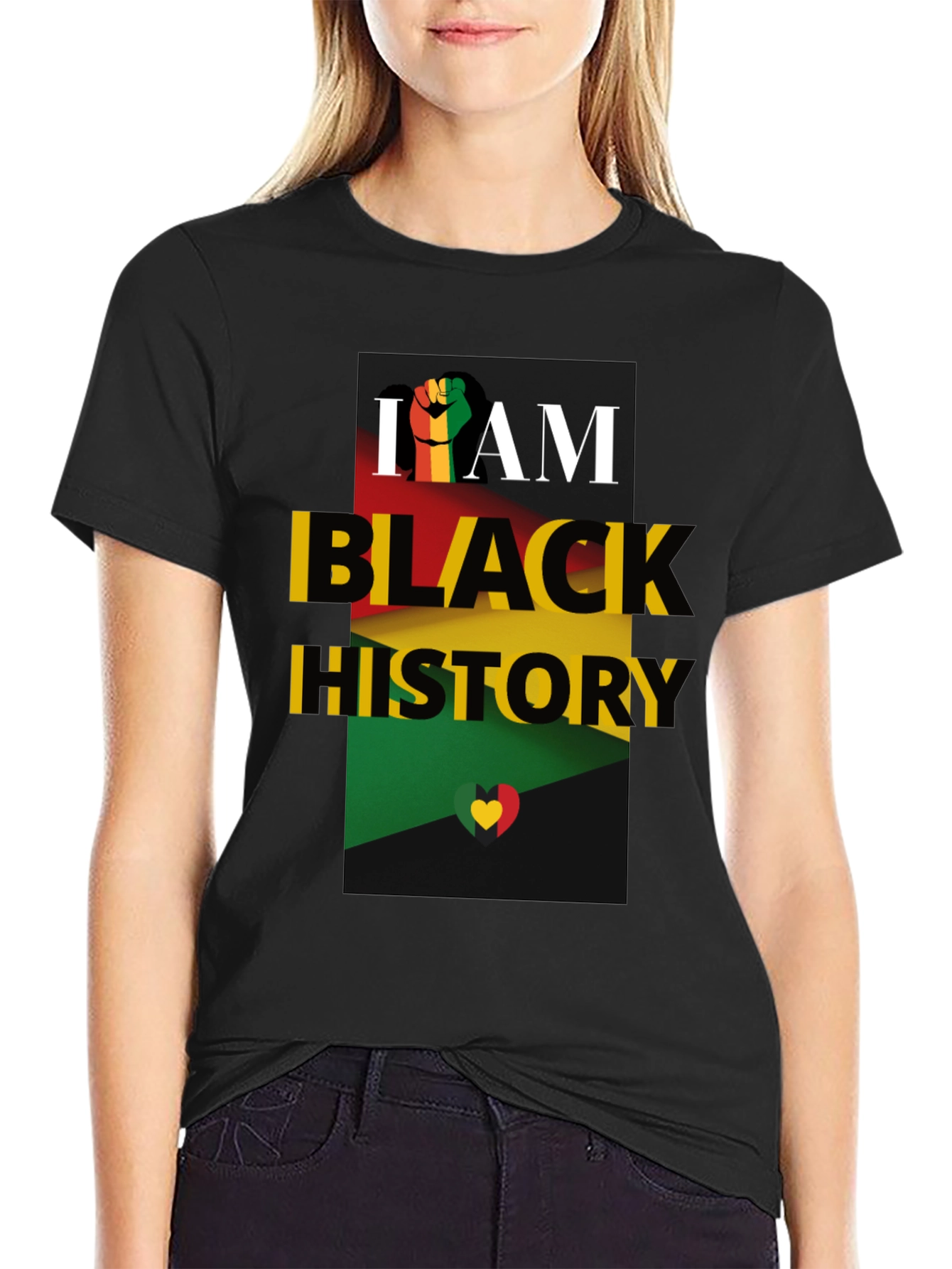Black History T-Shirt - I AM Black History