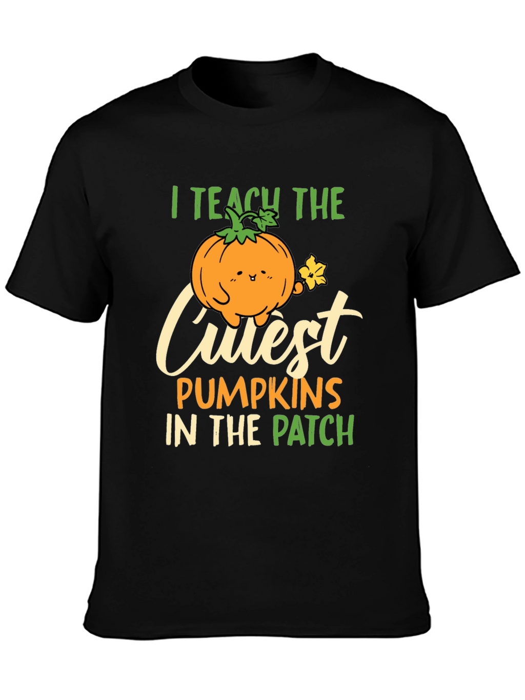 Teacher Halloween T-Shirt - Cutest Pumpkins