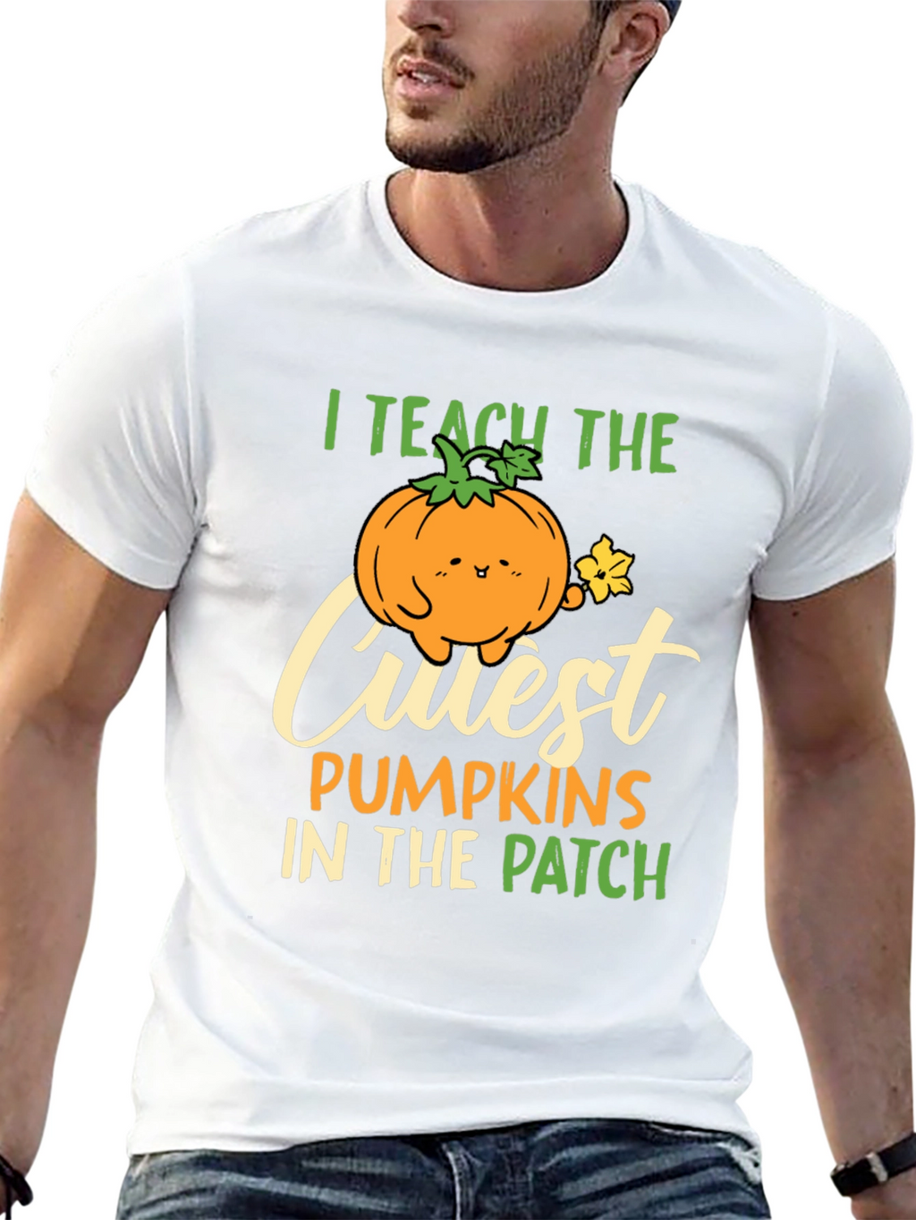 Teacher Halloween T-Shirt - Cutest Pumpkins