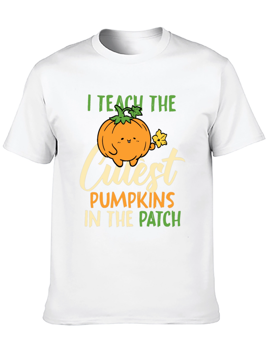 Teacher Halloween T-Shirt - Cutest Pumpkins