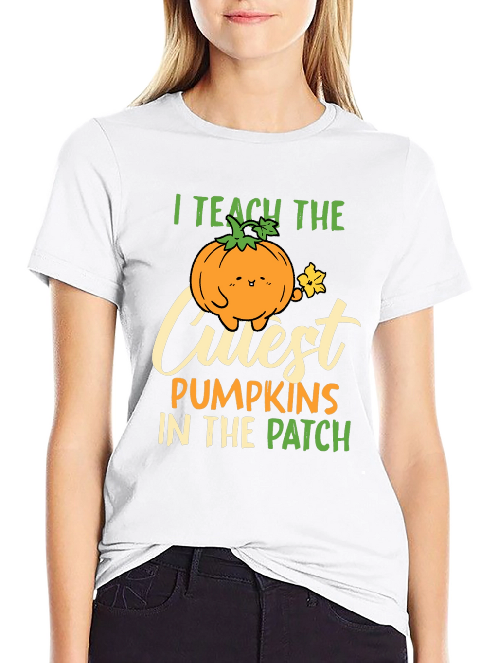 Teacher Halloween T-Shirt - Cutest Pumpkins