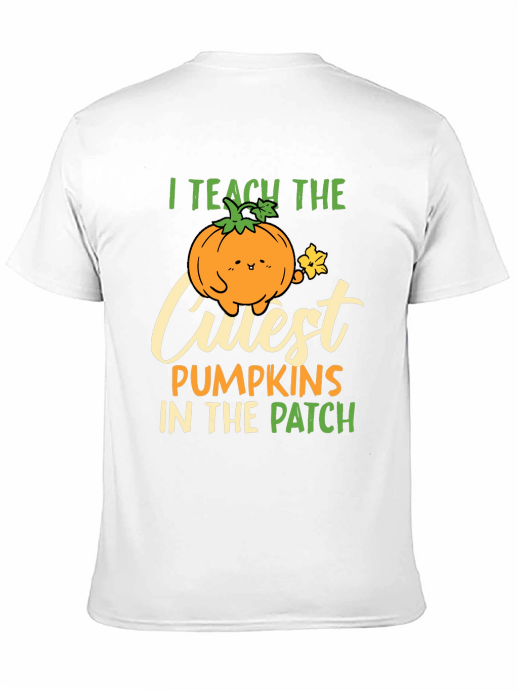 Teacher Halloween T-Shirt - Cutest Pumpkins