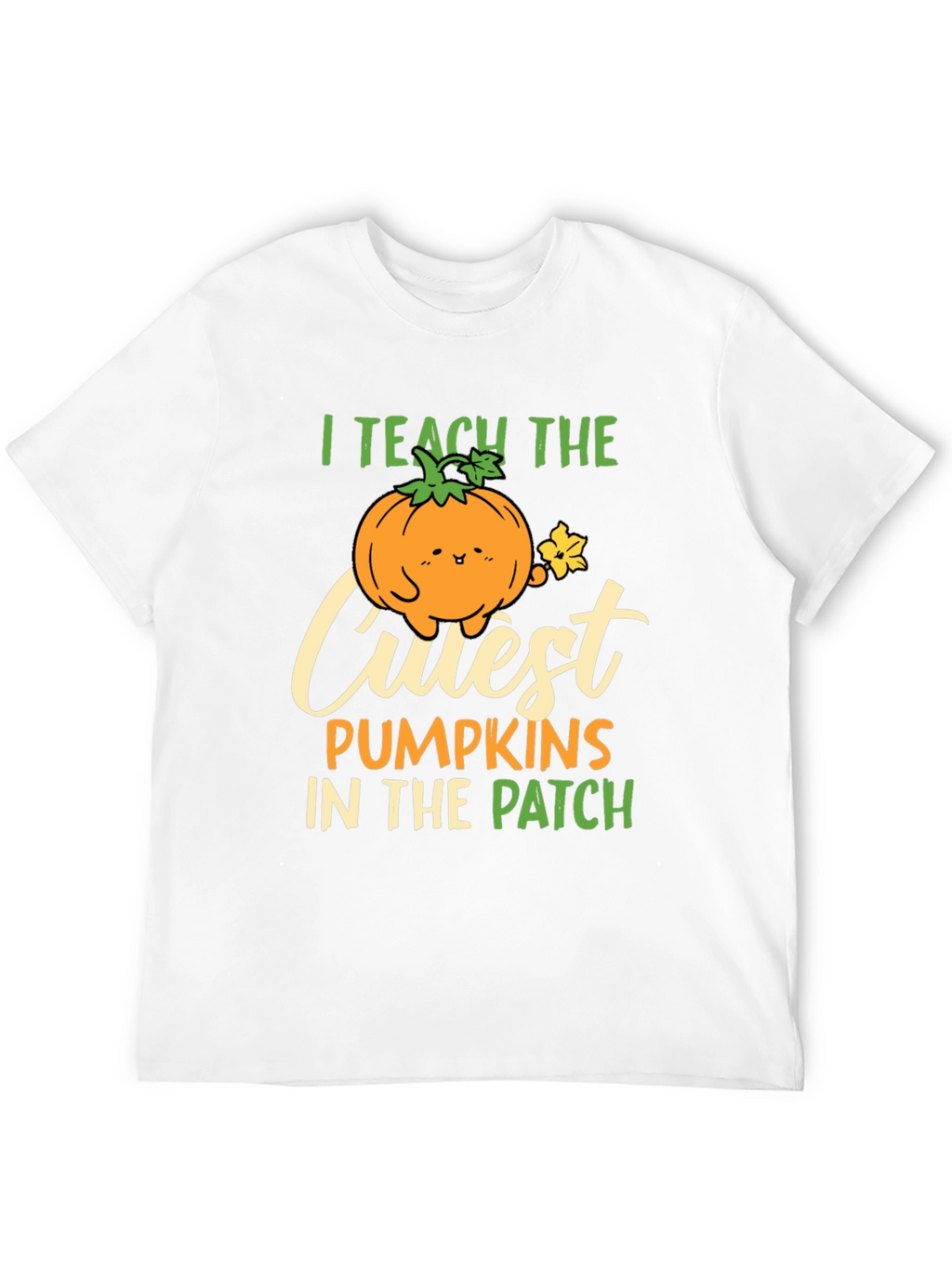 Teacher Halloween T-Shirt - Cutest Pumpkins