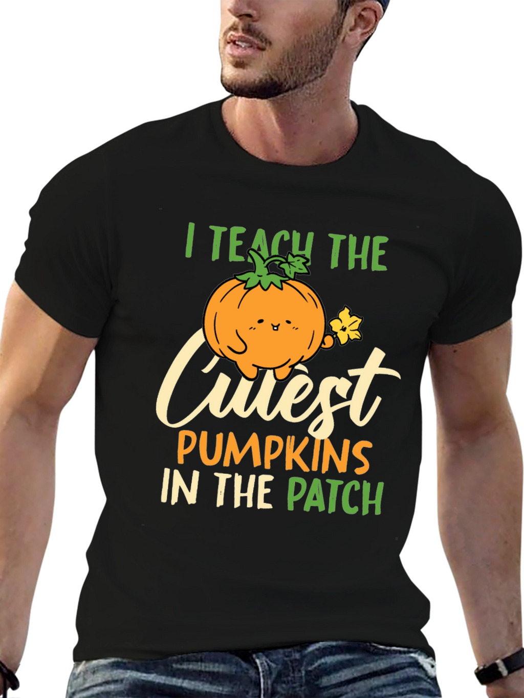 Teacher Halloween T-Shirt - Cutest Pumpkins