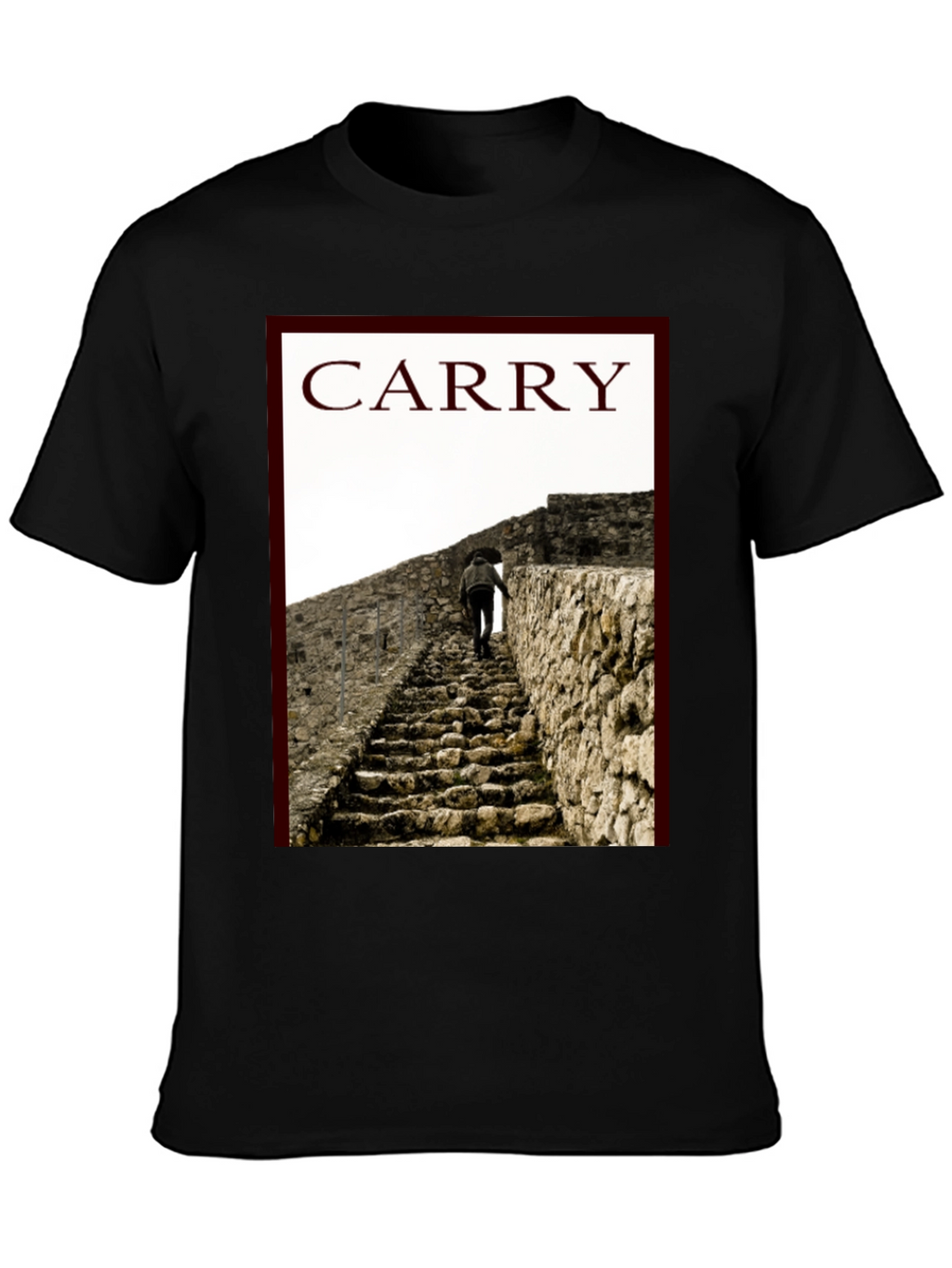 Carry Graphic Tee - Climb Your Way Up!