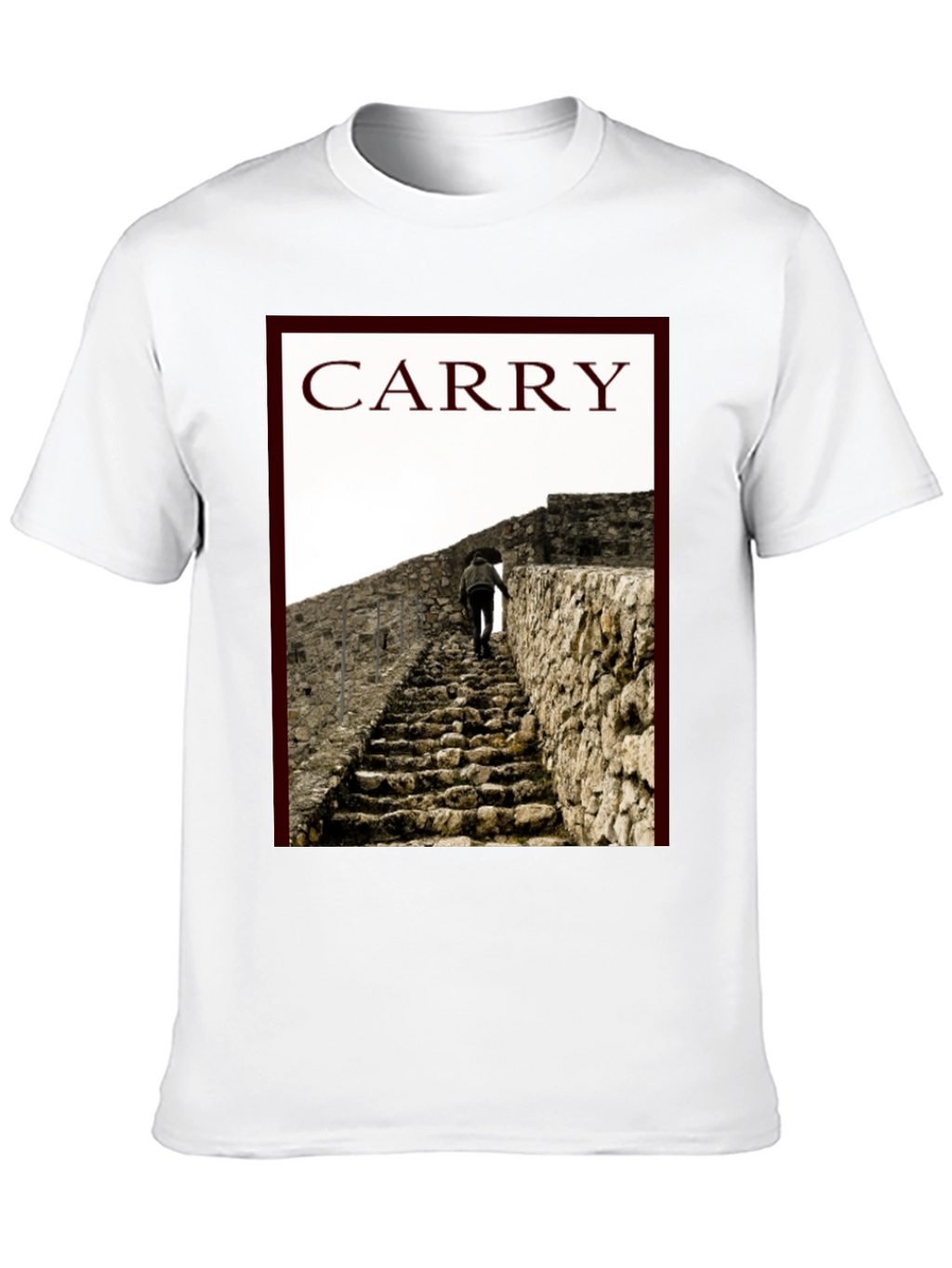 Carry Graphic Tee - Climb Your Way Up!