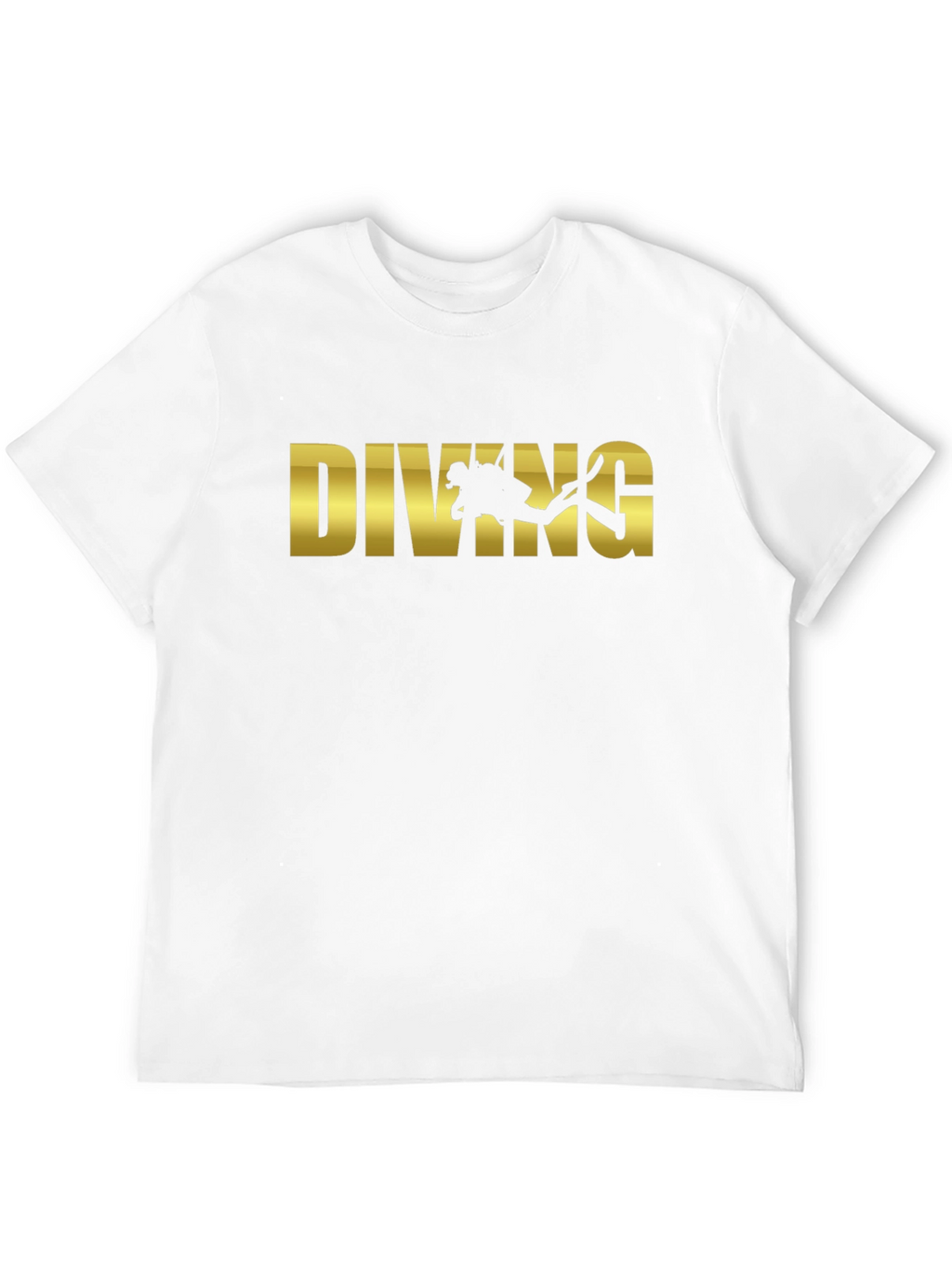 Diving Graphic T-Shirt - Black