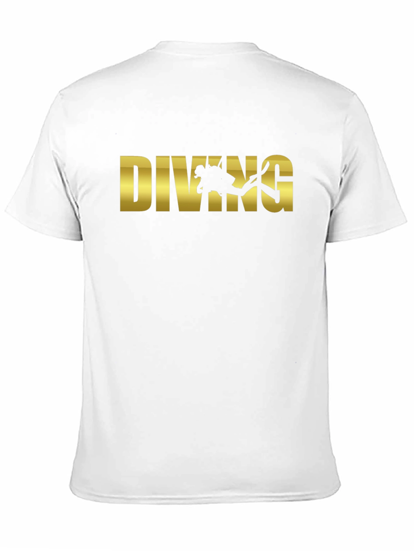 Diving Graphic T-Shirt - Black