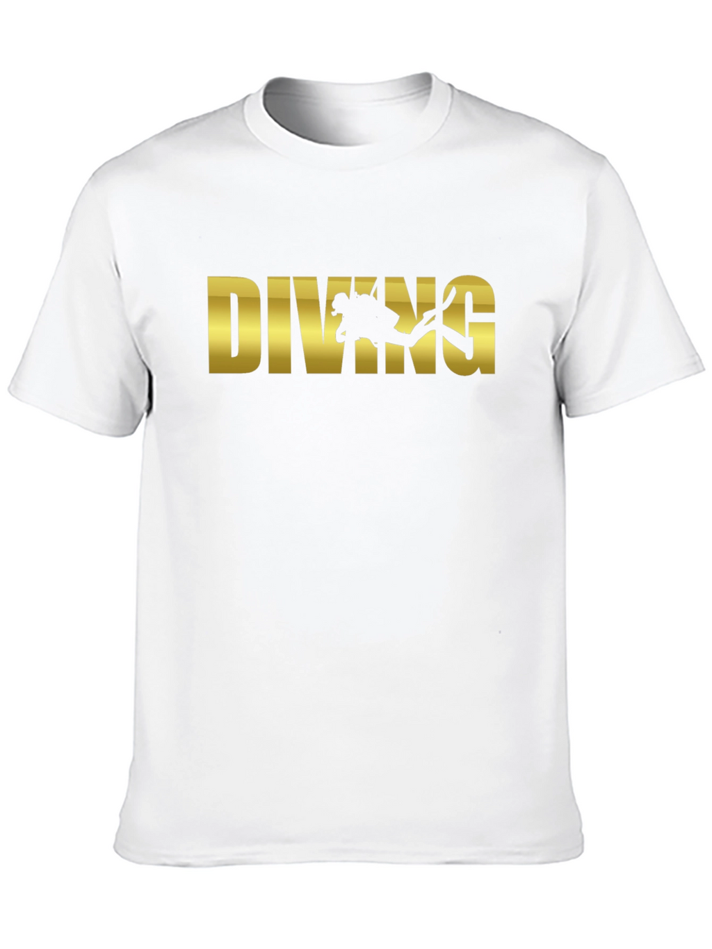 Diving Graphic T-Shirt - Black