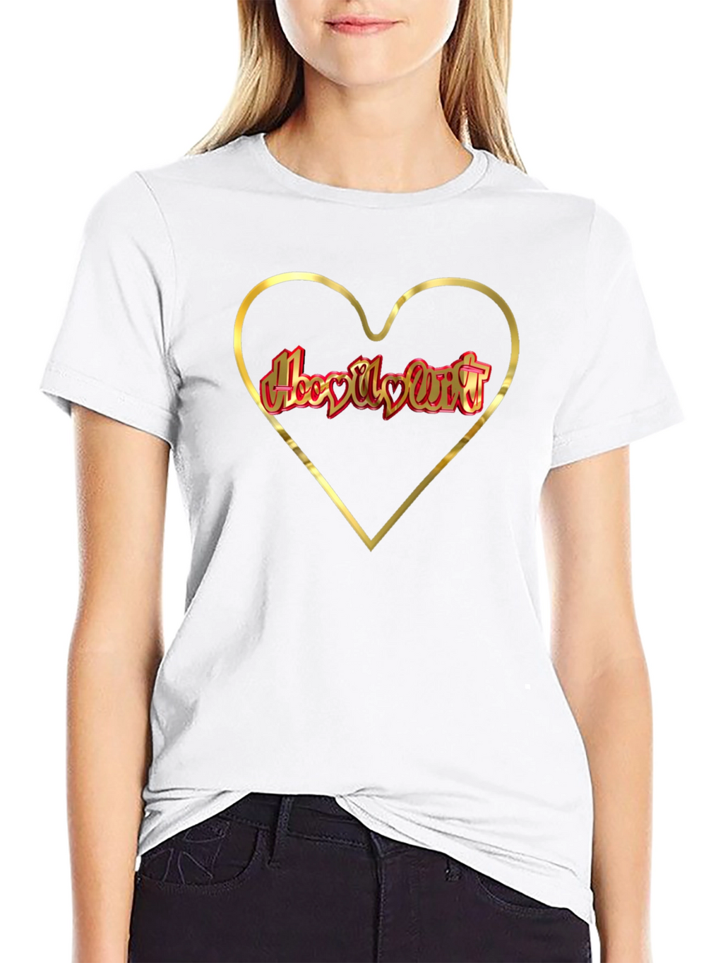 Hoo U Wit Heart Graphic Tee