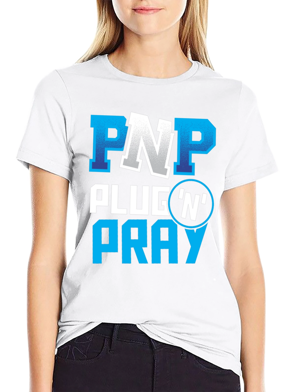 PNP Plug N Pray Graphic Tee