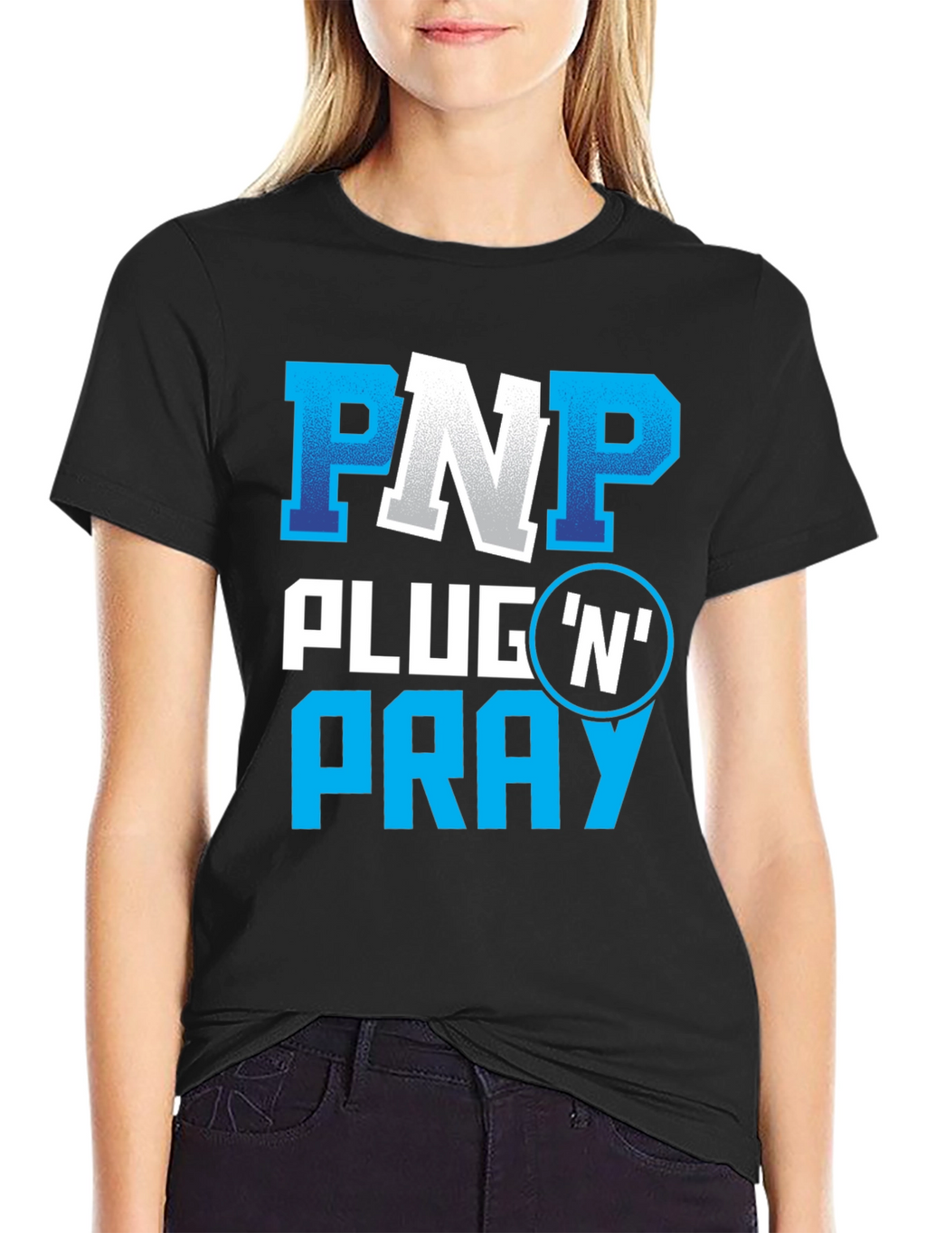 PNP Plug N Pray Graphic Tee