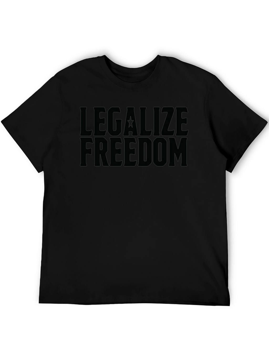 Legalize Freedom Graphic Tee - Black