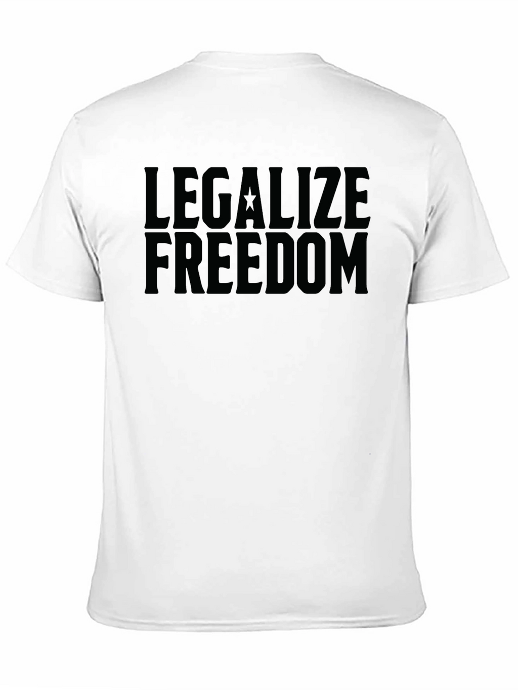 Legalize Freedom Graphic Tee - Black