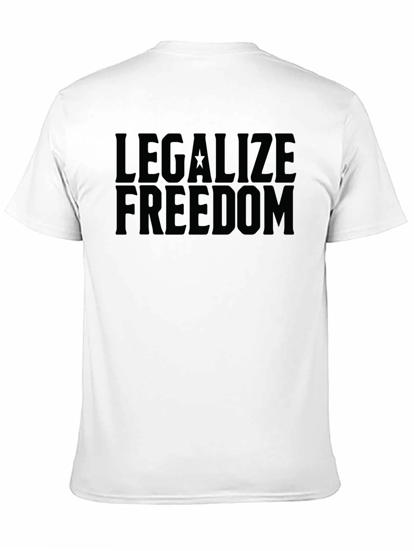 Legalize Freedom Graphic Tee - Black