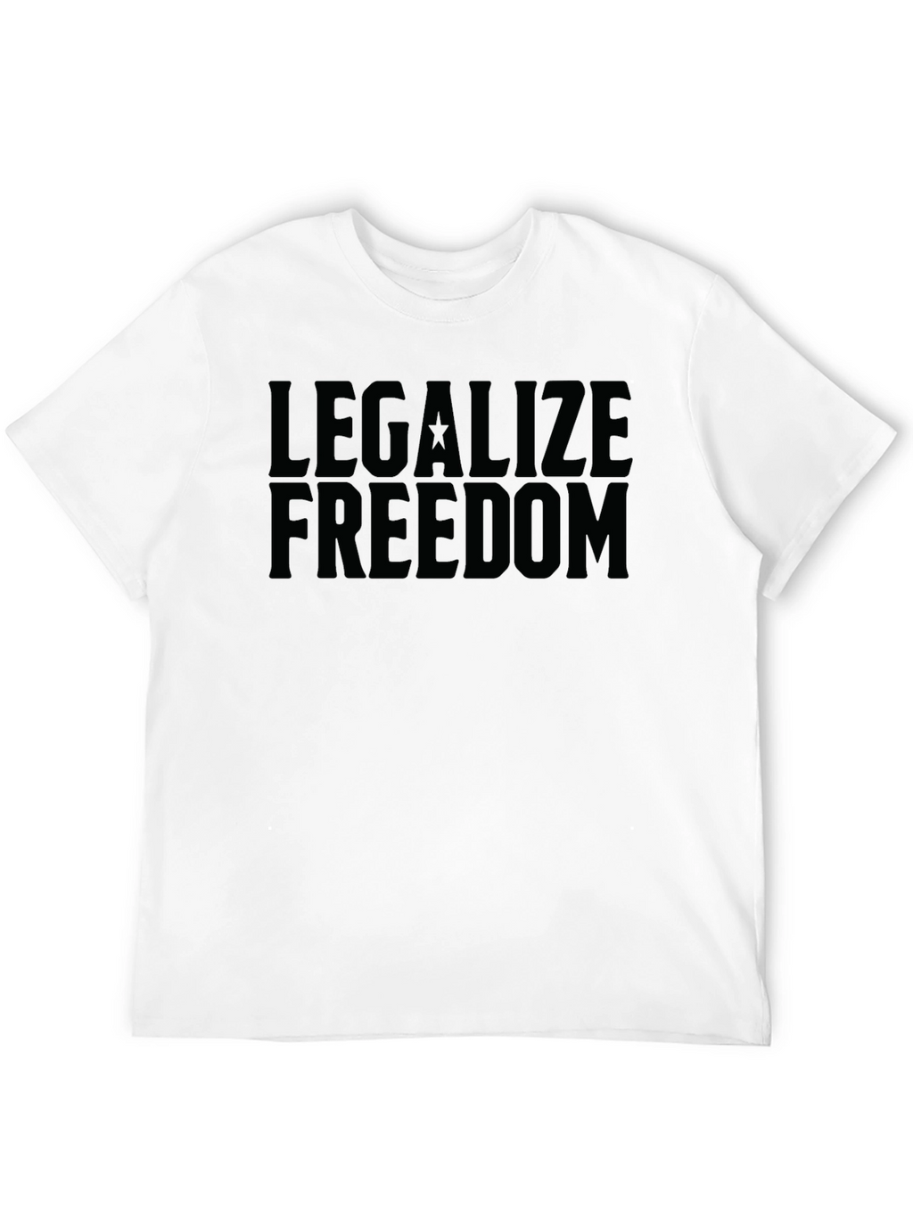 Legalize Freedom Graphic Tee - Black