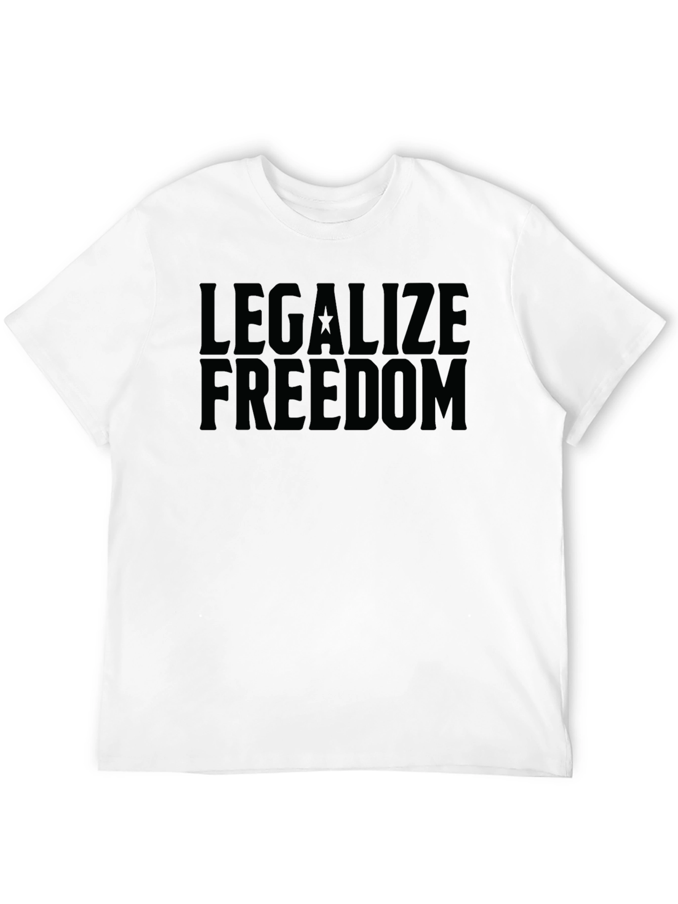 Legalize Freedom Graphic Tee - Black