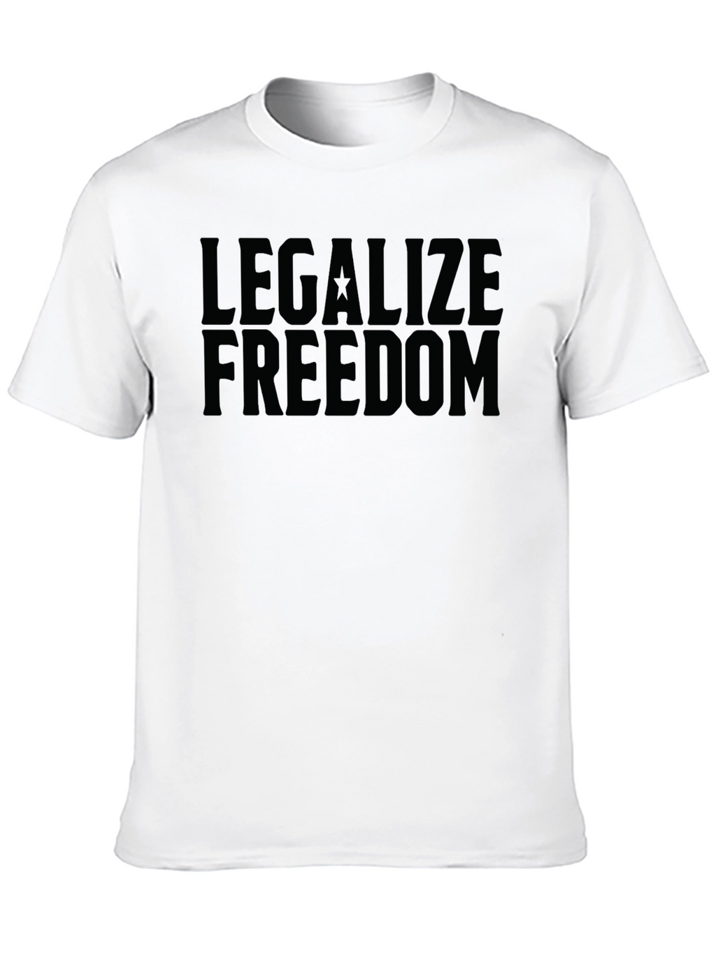 Legalize Freedom Graphic Tee - Black