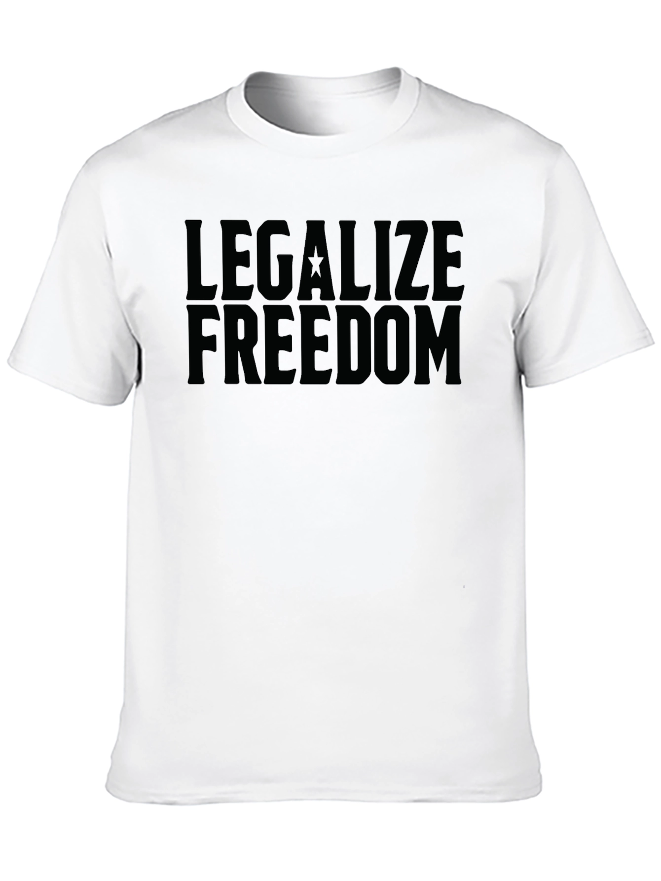 Legalize Freedom Graphic Tee - Black