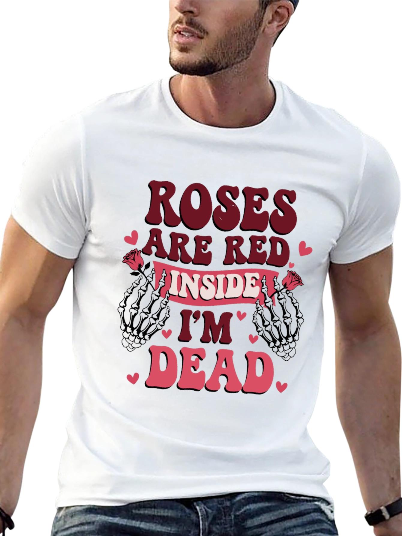 Roses Are Red Im Dead Valentines T-Shirt
