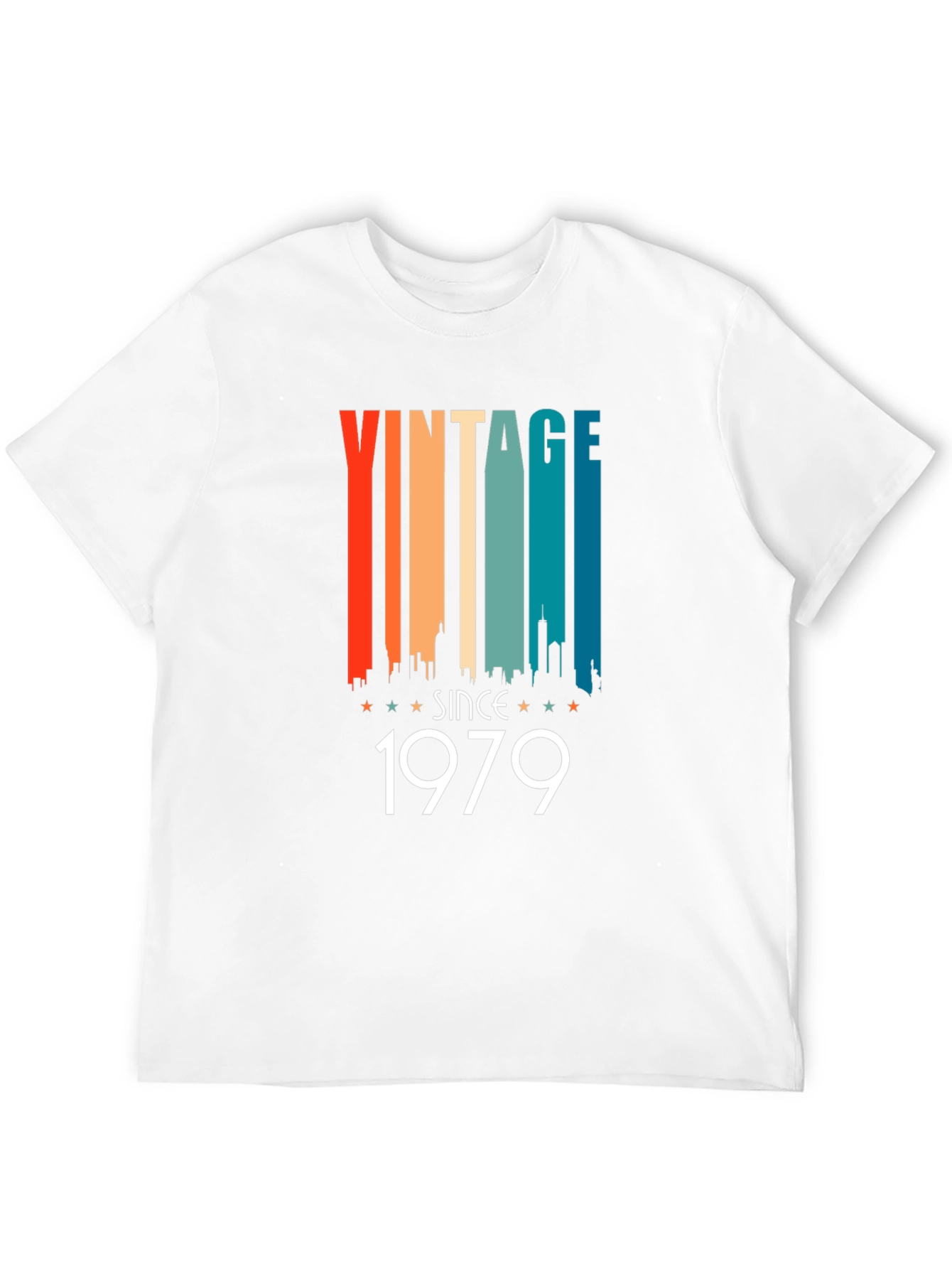 Vintage Since 1979 Graphic Tee - Retro Birthday T-Shirt