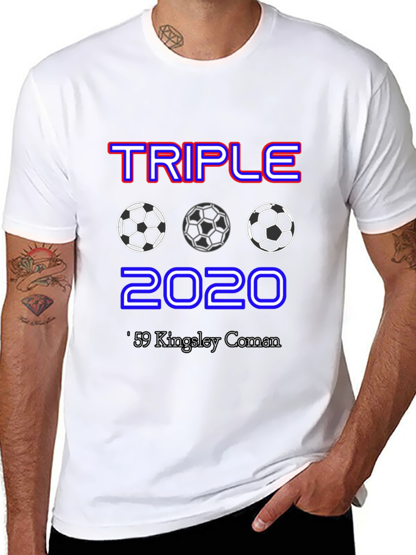 Triple 2020 Kingsley Coman T-Shirt