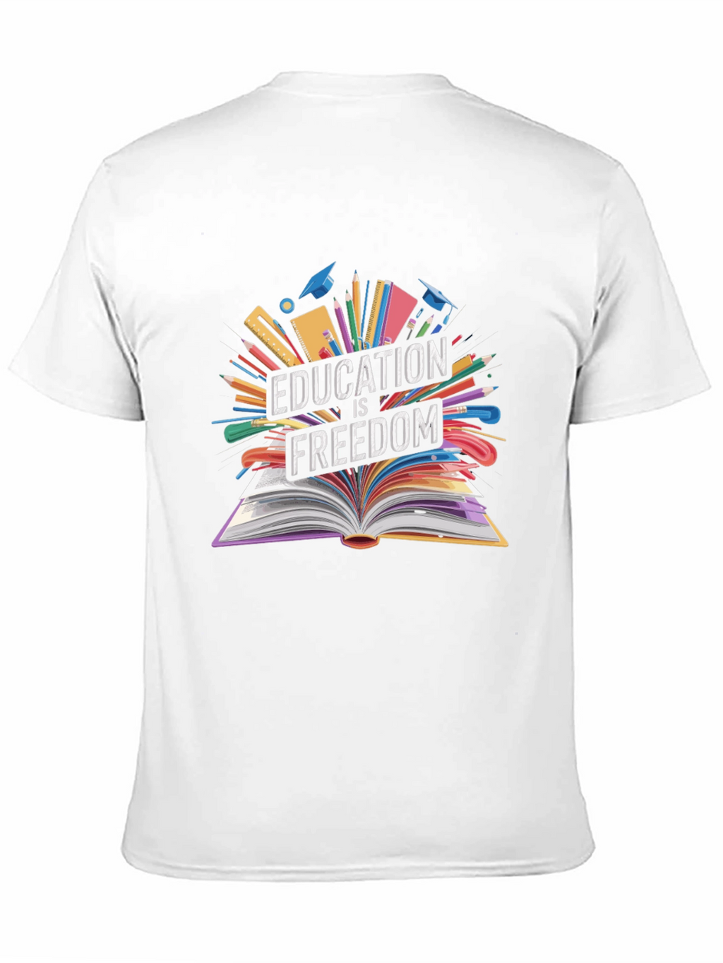 Education is Freedom Graphic T-Shirt