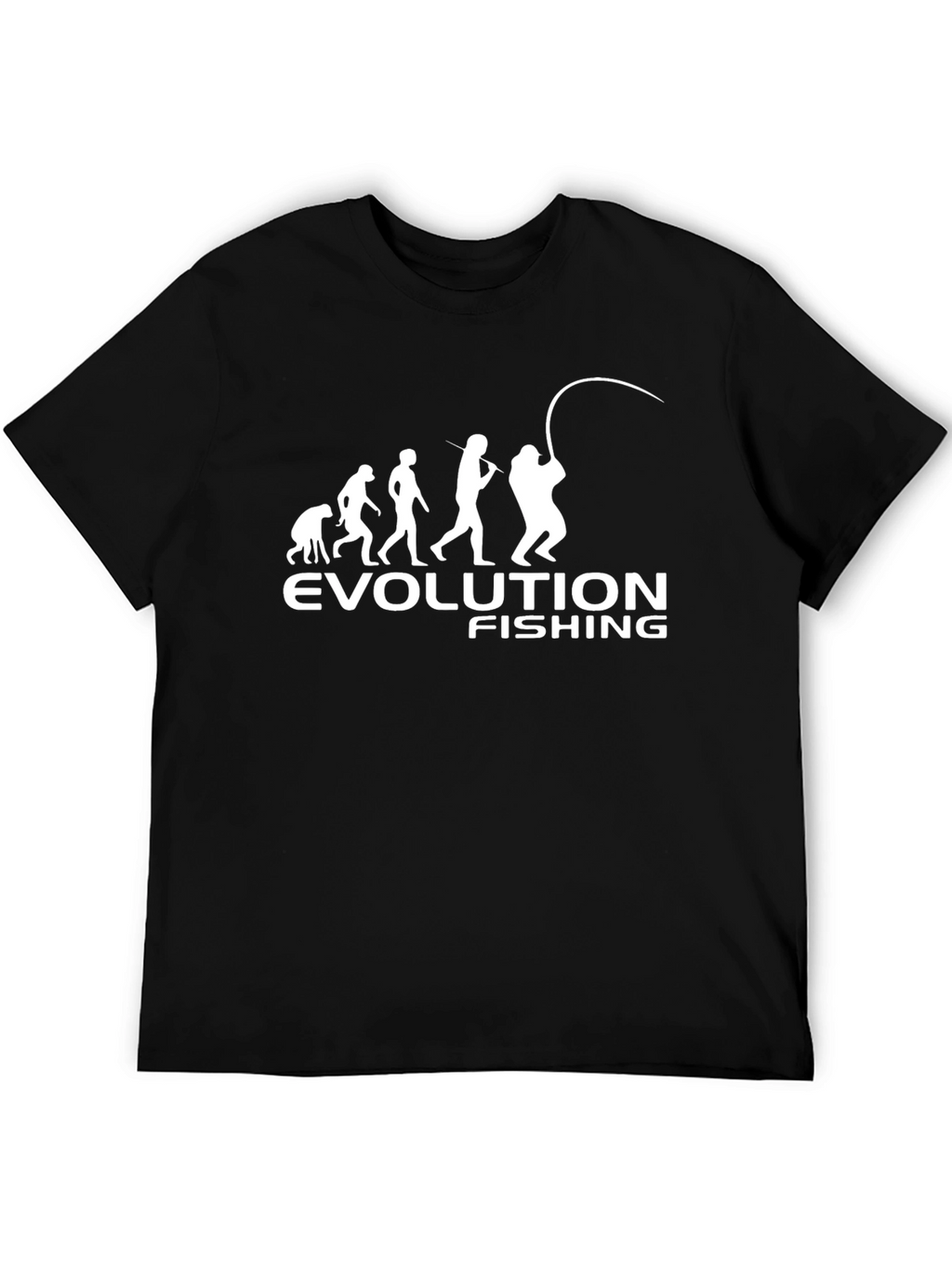 Evolution of Fishing Graphic Tee