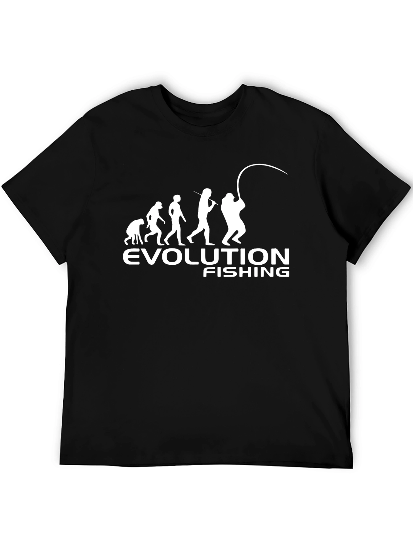 Evolution of Fishing Graphic Tee
