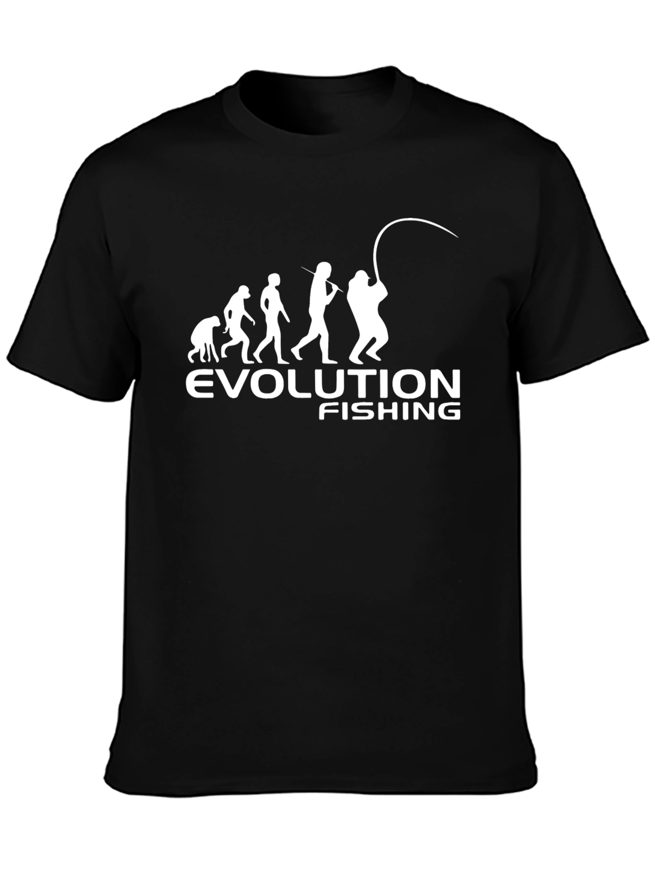 Evolution of Fishing Graphic Tee