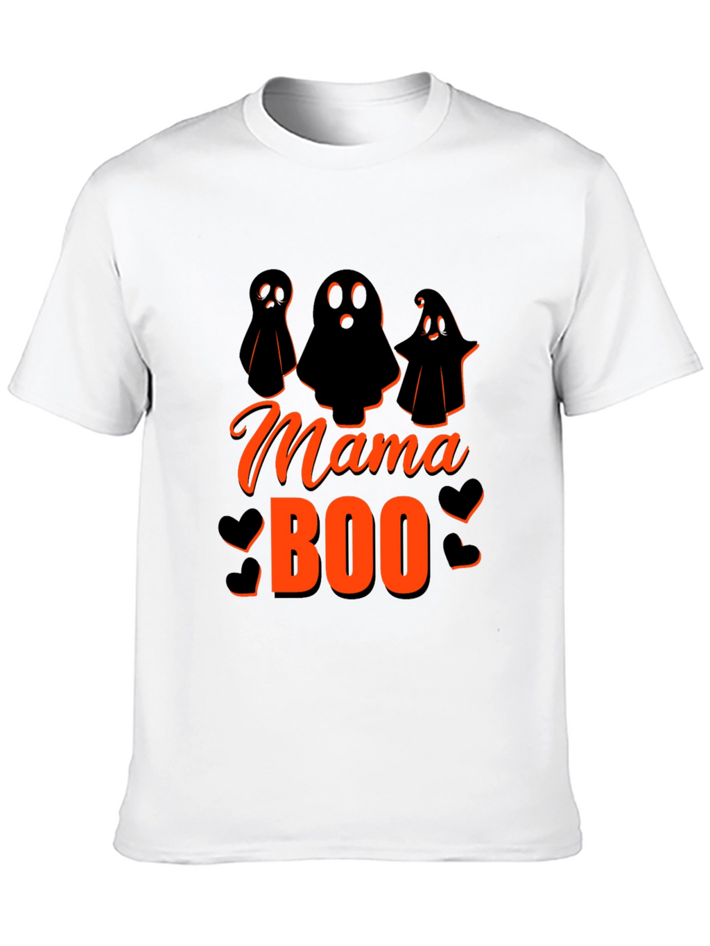 Mama Boo Halloween T-Shirt