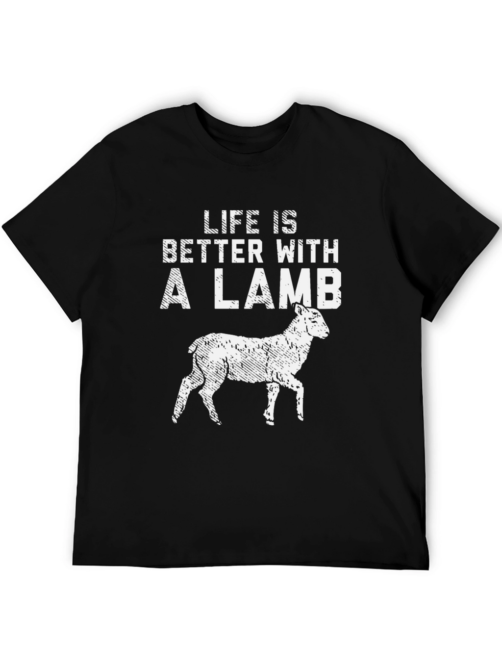 Life is Better with a Lamb Graphic Tee