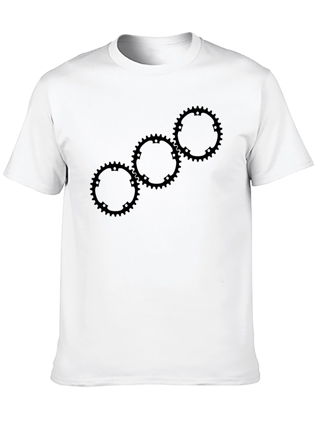 Geometric Sprocket Graphic Tee