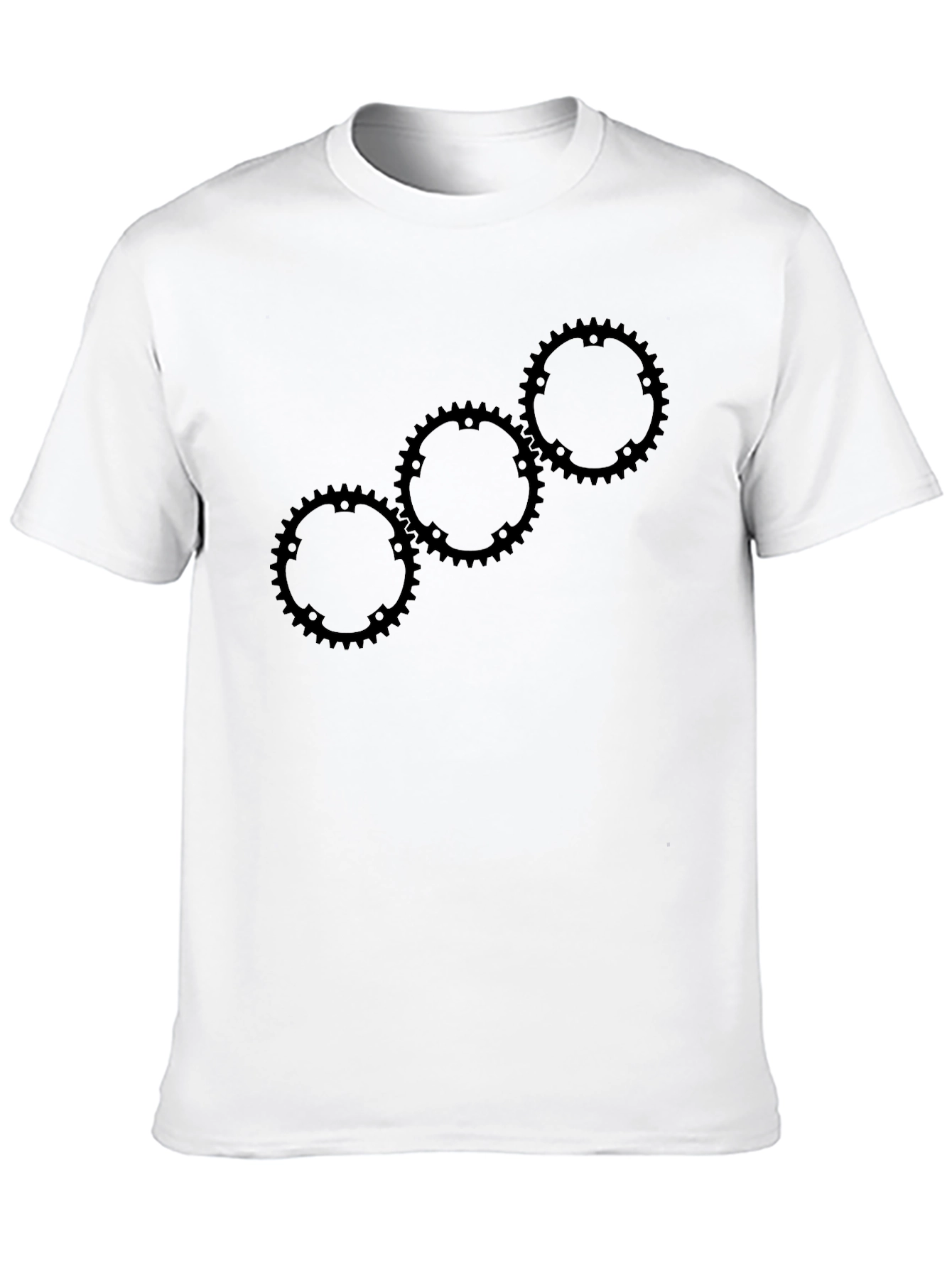 Geometric Sprocket Graphic Tee