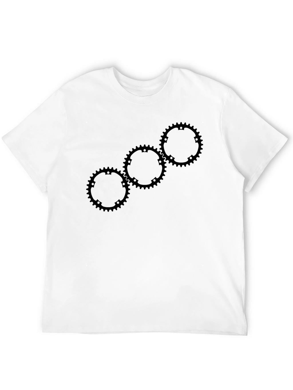 Geometric Sprocket Graphic Tee