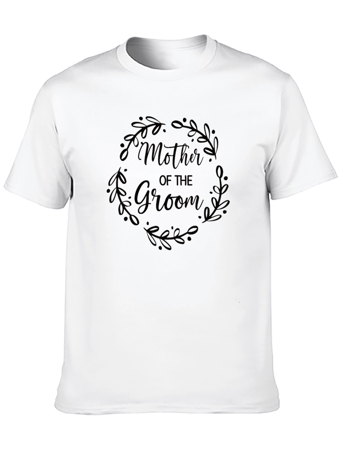 Mother of the Groom Graphic Tee - Black