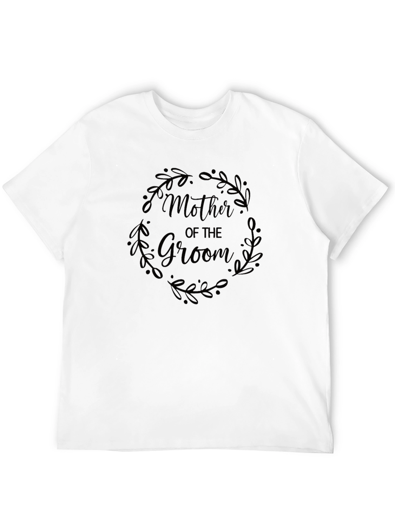 Mother of the Groom Graphic Tee - Black