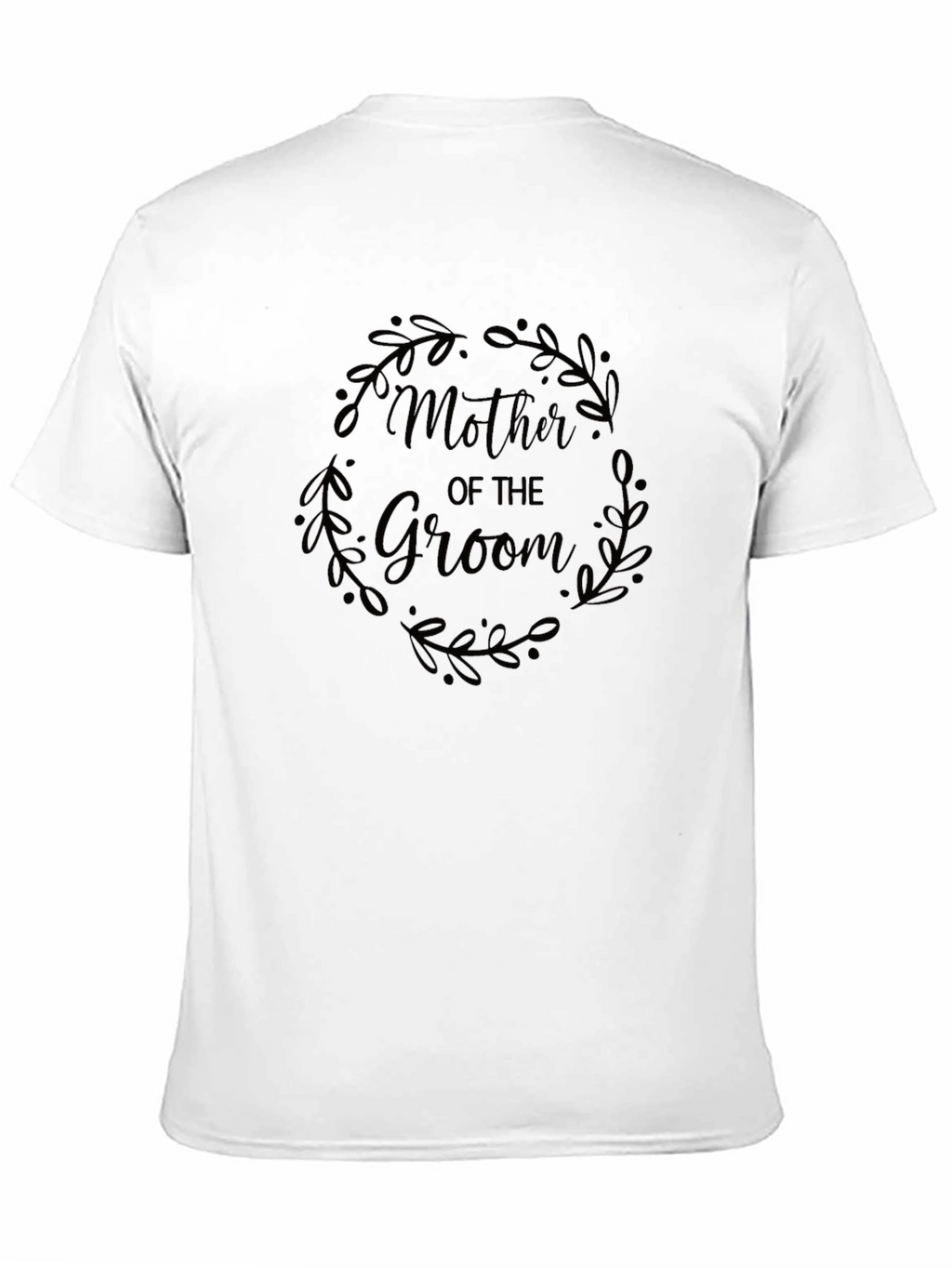 Mother of the Groom Graphic Tee - Black