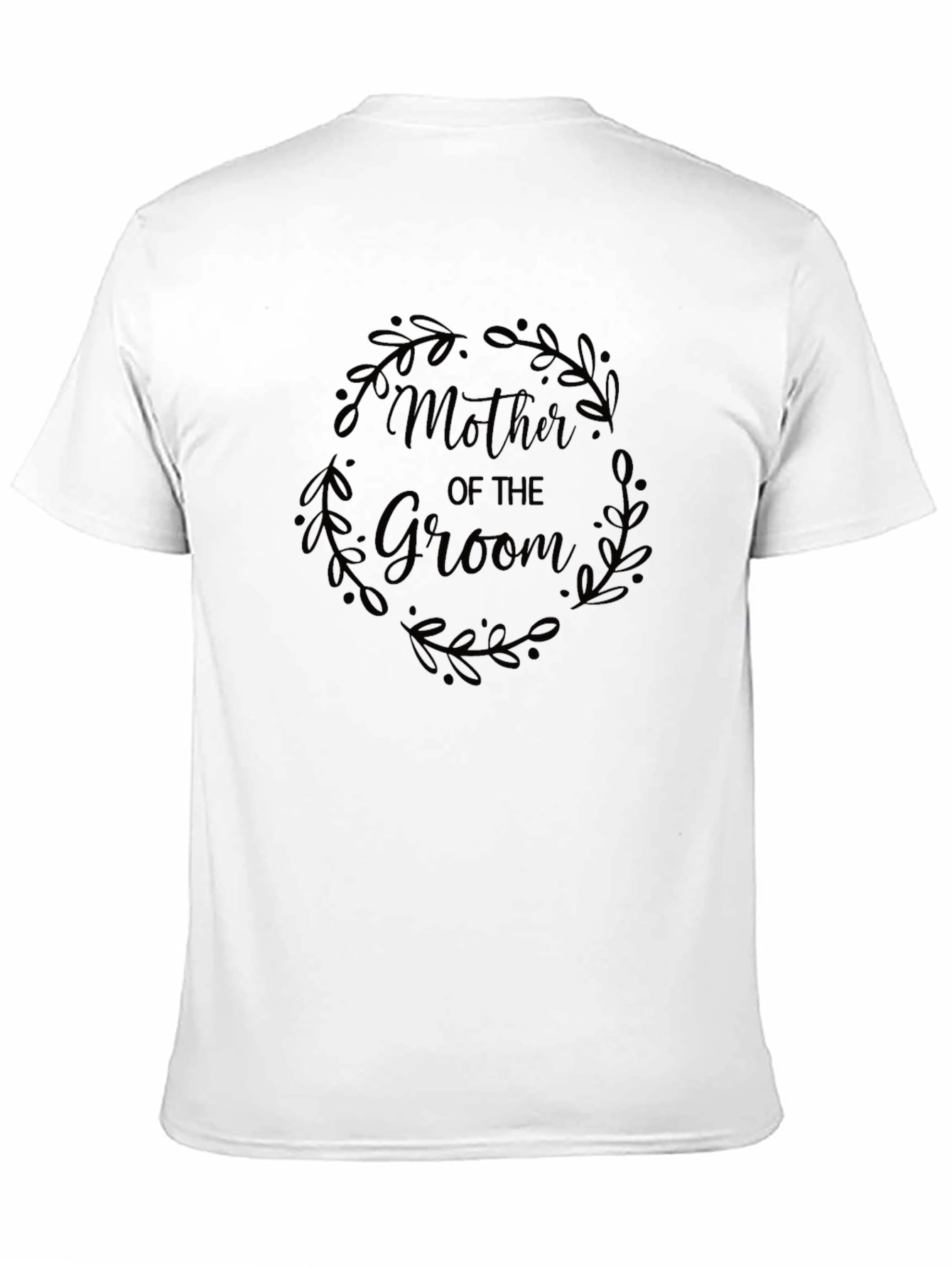 Mother of the Groom Graphic Tee - Black