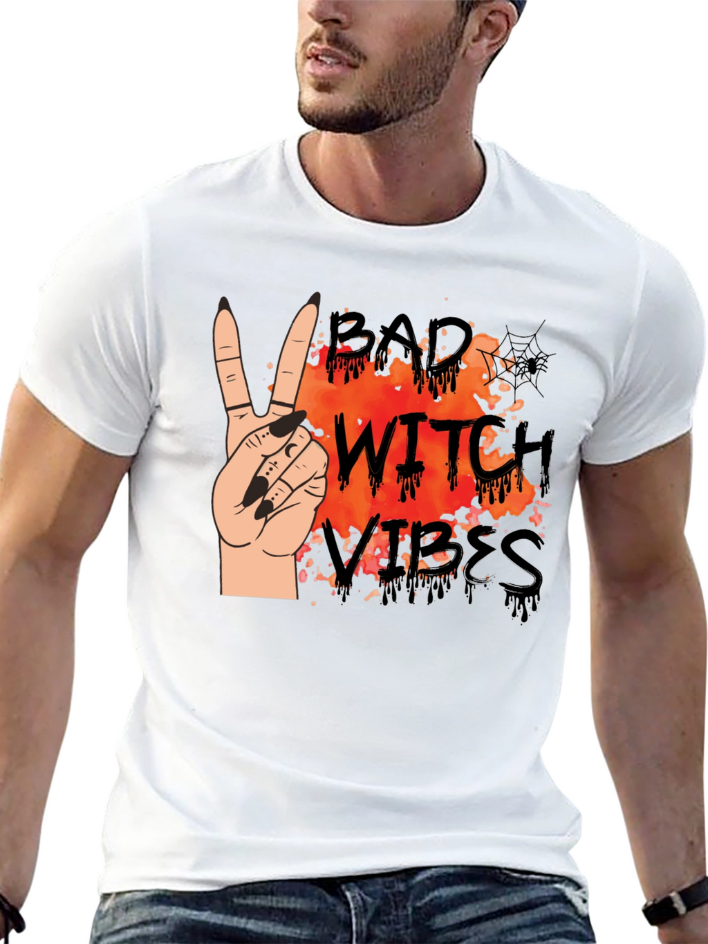 Bad Witch Vibes T-Shirt - Halloween Apparel