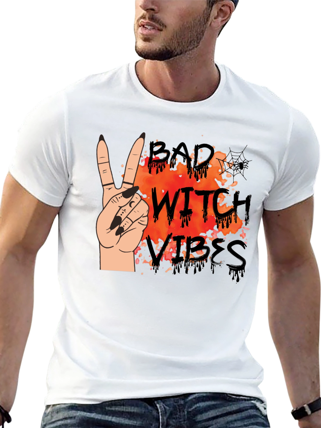 Bad Witch Vibes T-Shirt - Halloween Apparel