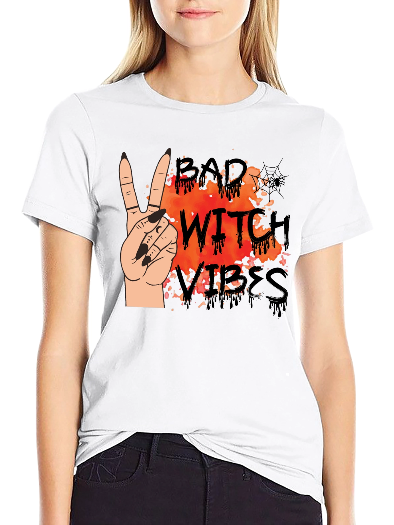 Bad Witch Vibes T-Shirt - Halloween Apparel
