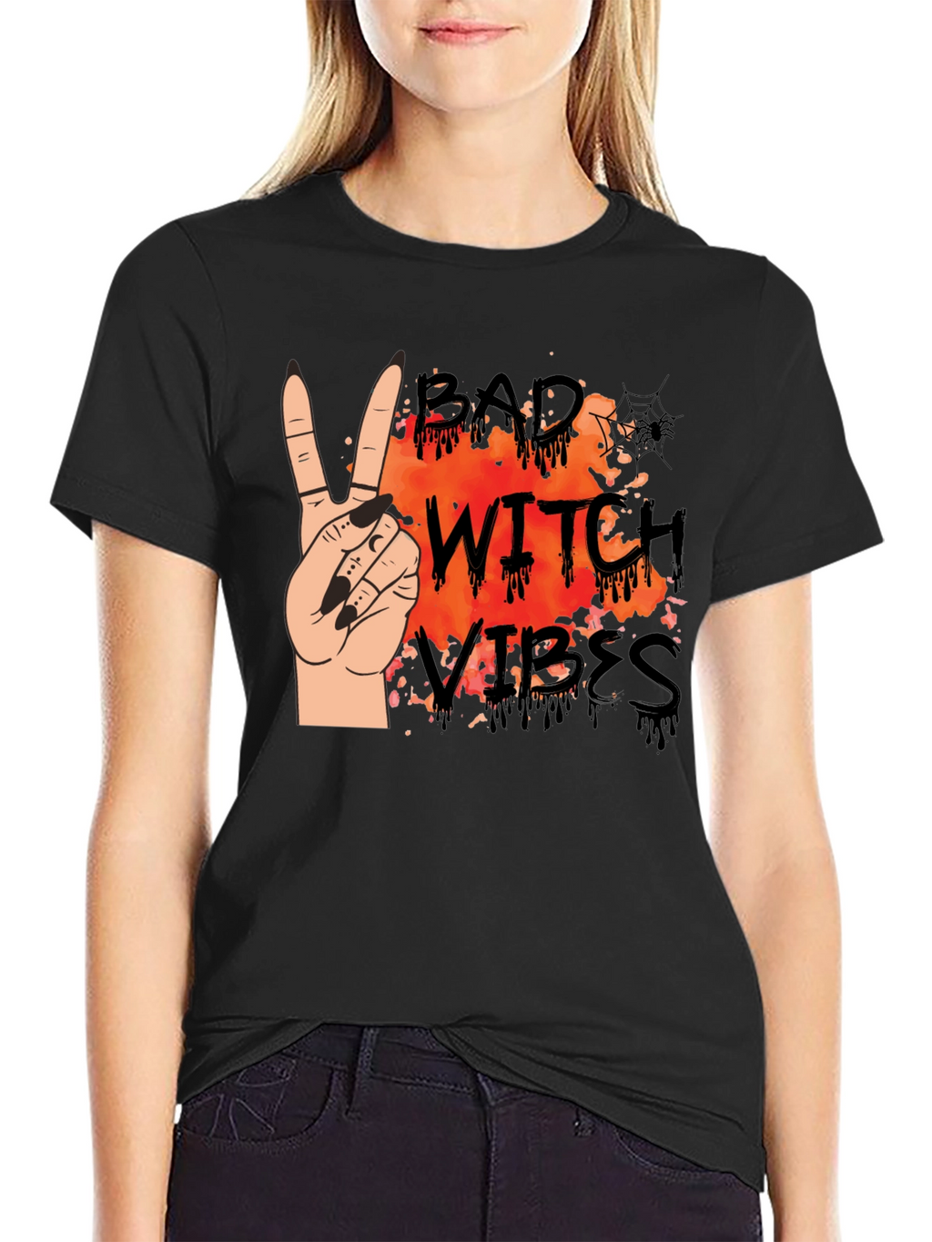 Bad Witch Vibes T-Shirt - Halloween Apparel