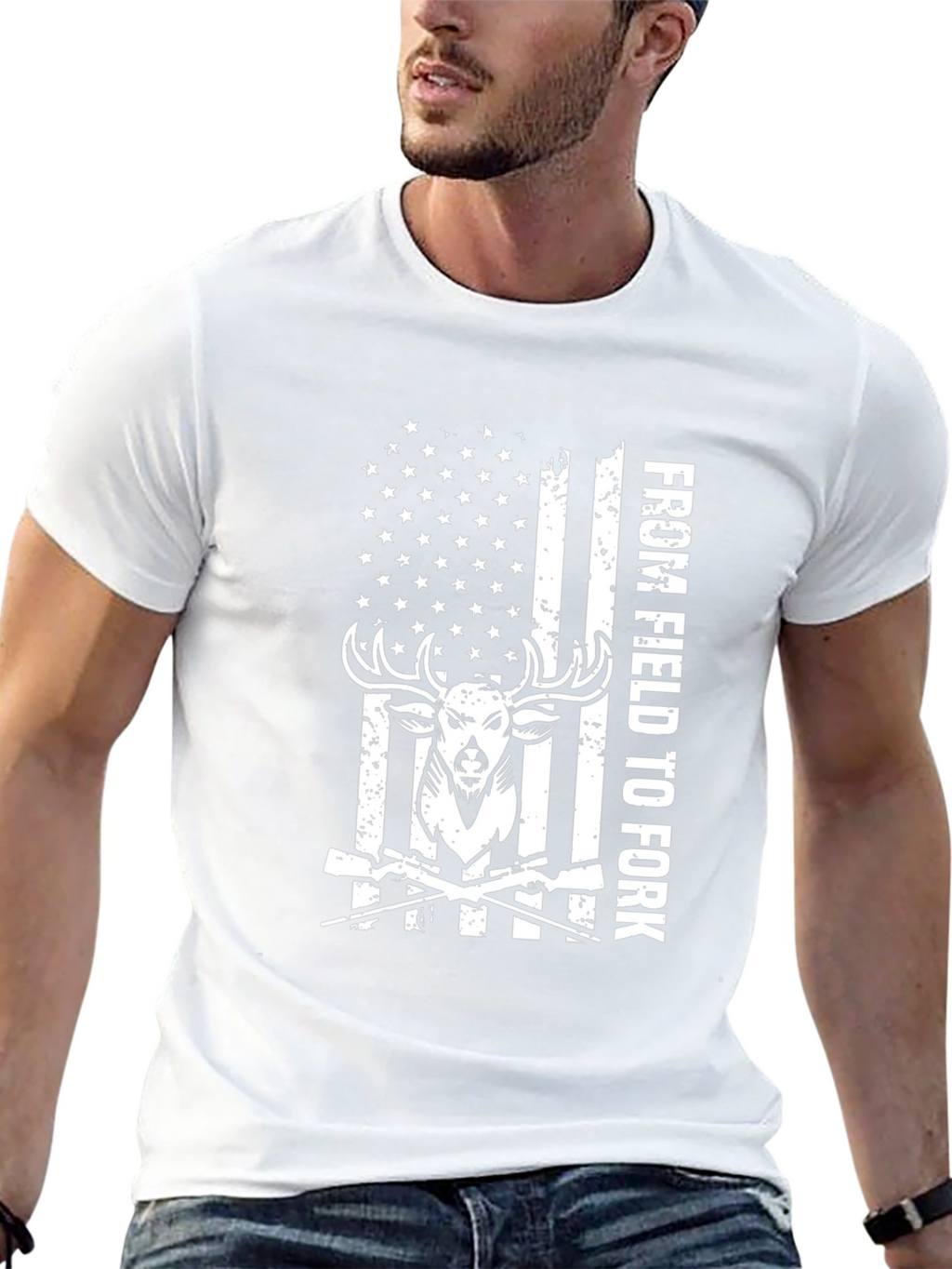 From Field to Fork Hunting Tee