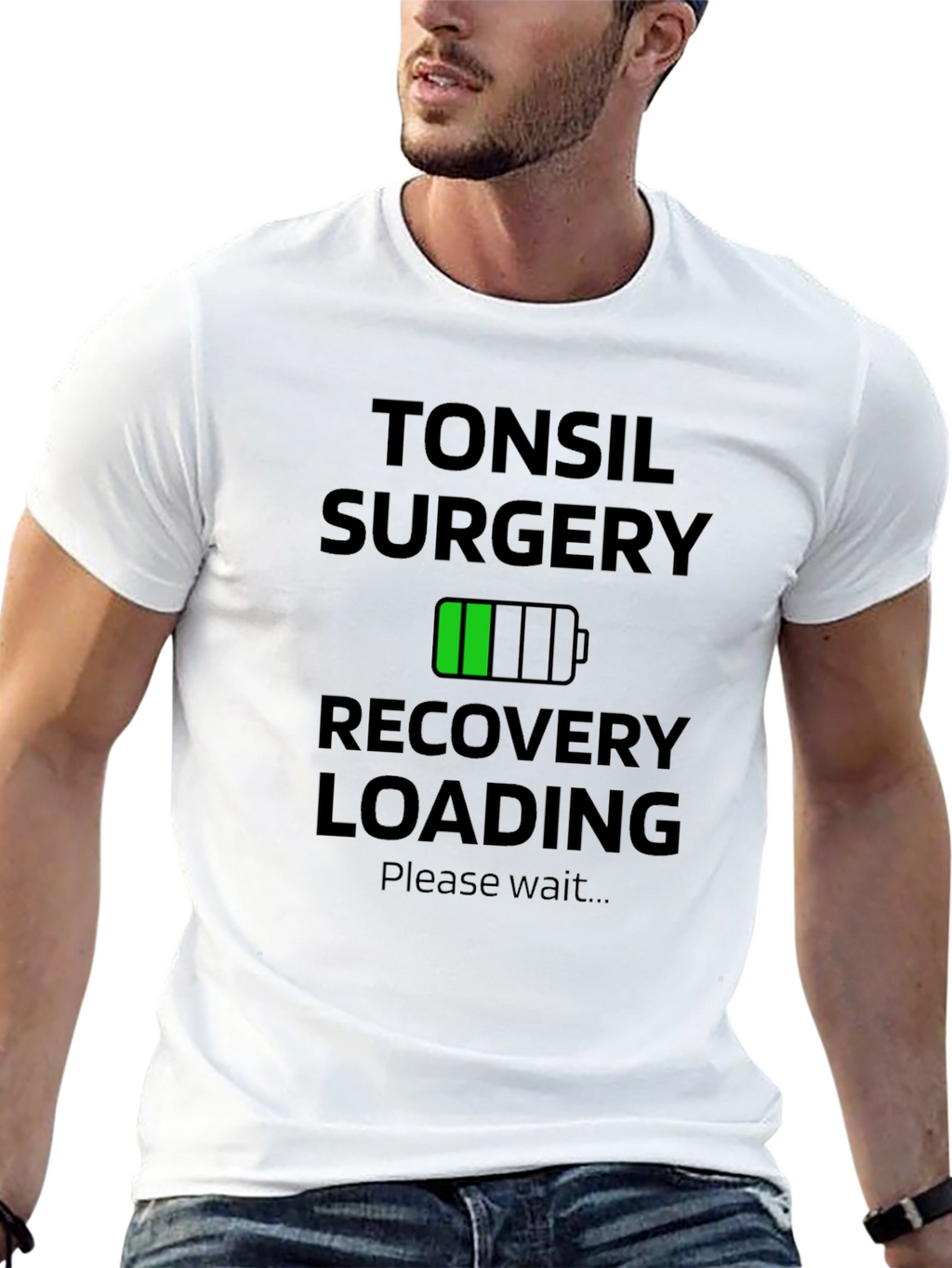Tonsil Surgery Recovery Loading T-Shirt