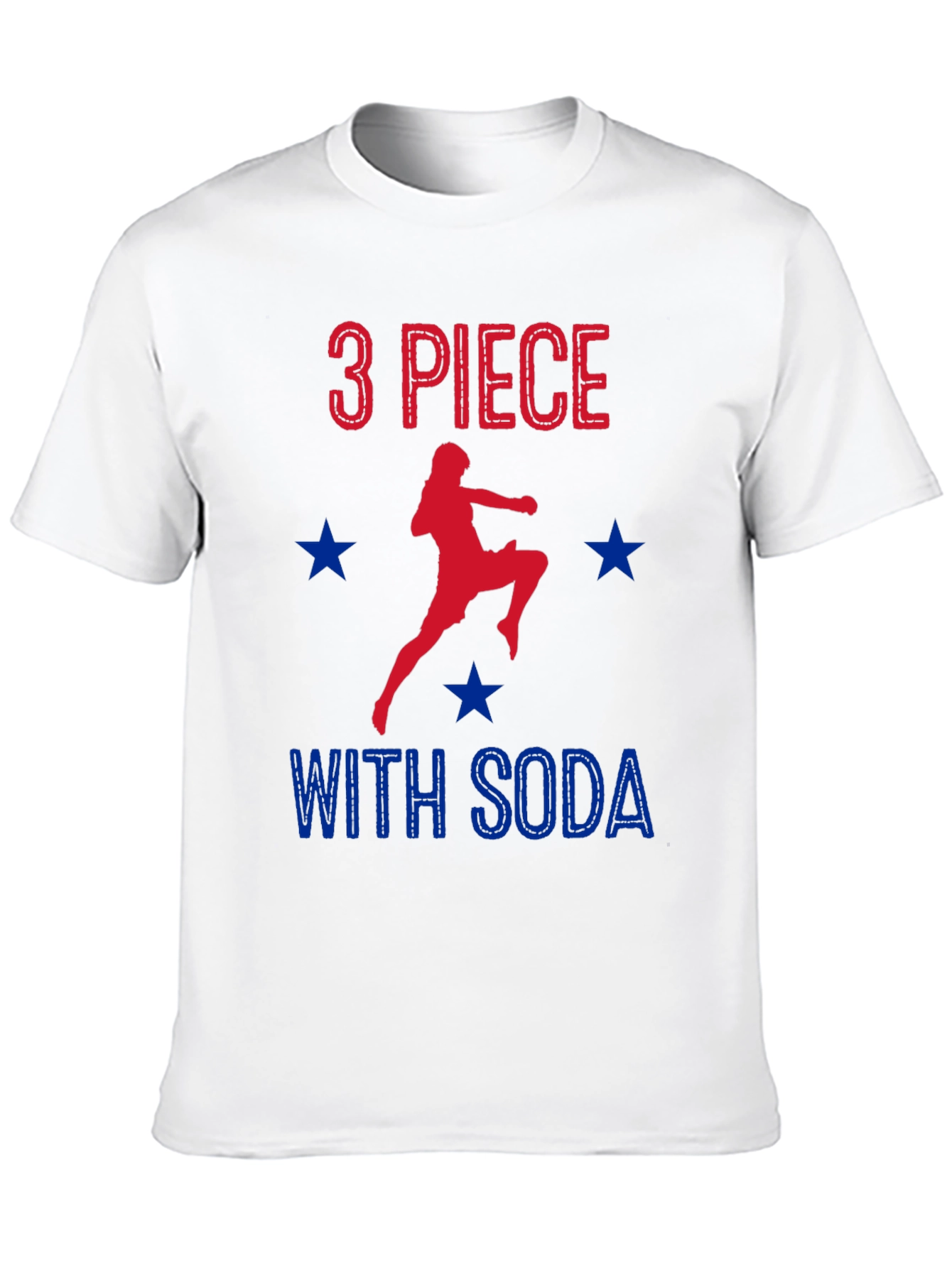 3 Piece With Soda Funny T-Shirt