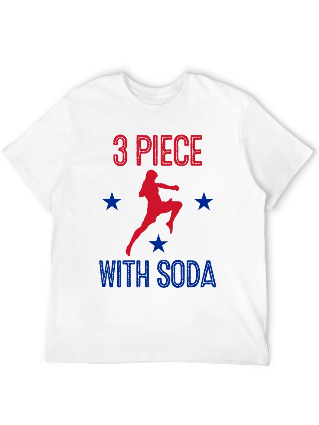 3 Piece With Soda Funny T-Shirt