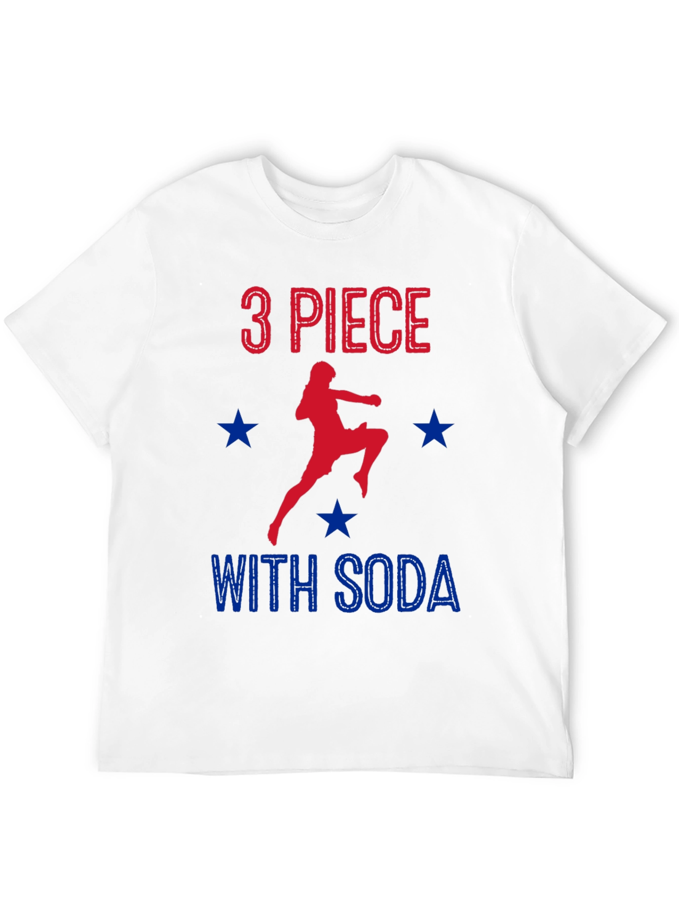 3 Piece With Soda Funny T-Shirt