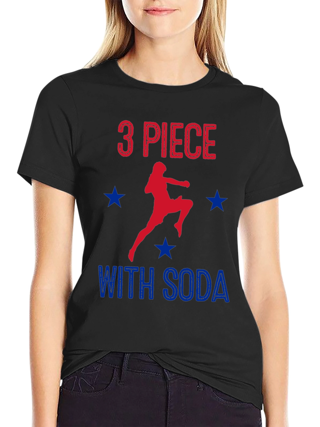 3 Piece With Soda Funny T-Shirt