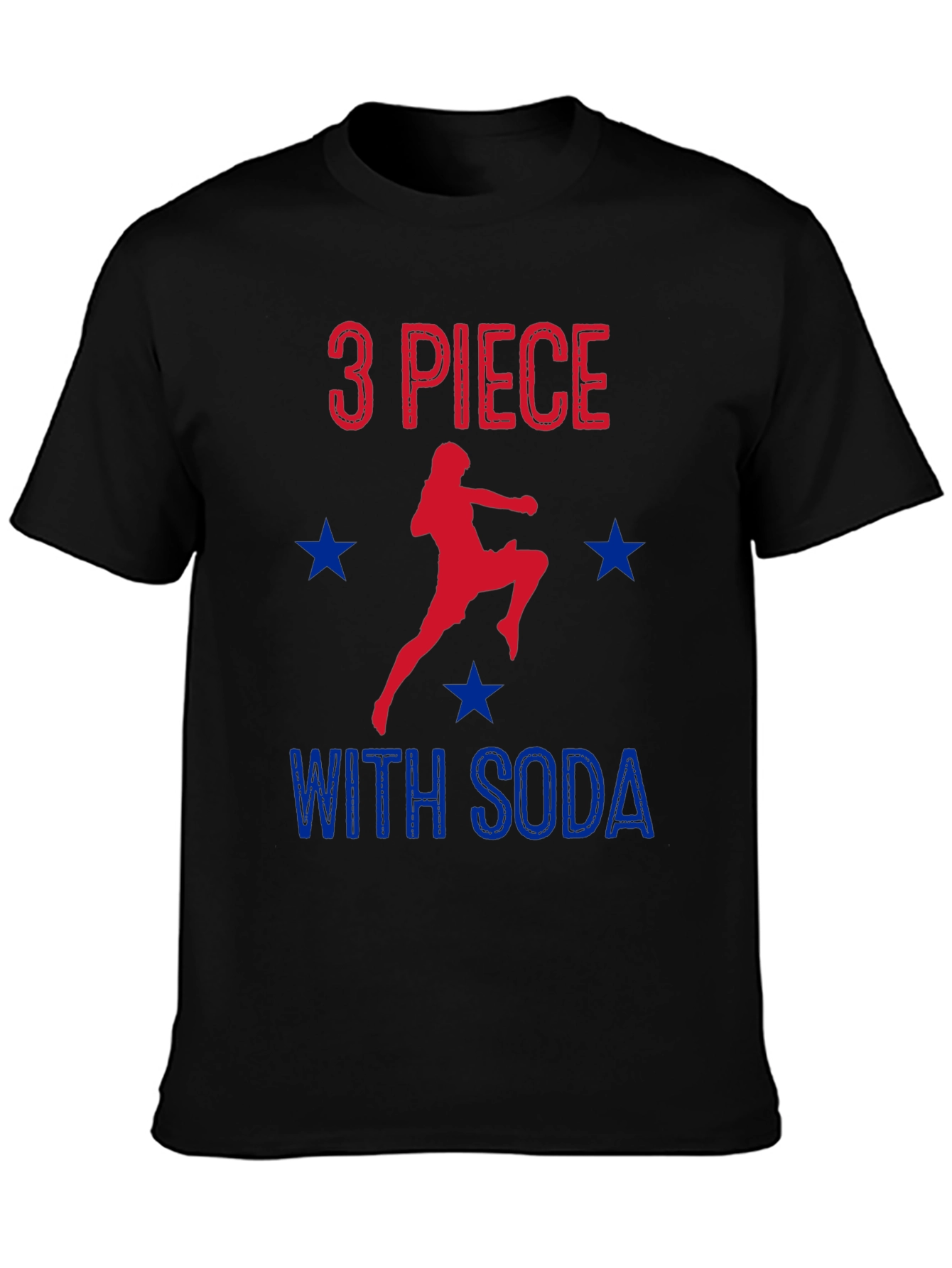3 Piece With Soda Funny T-Shirt